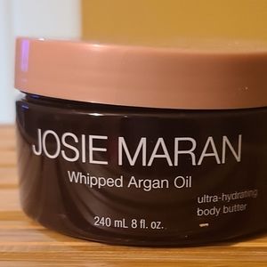 SEALED Josie Maran Whipped Argan Oil Body Butter Vanilla Almond 8oz